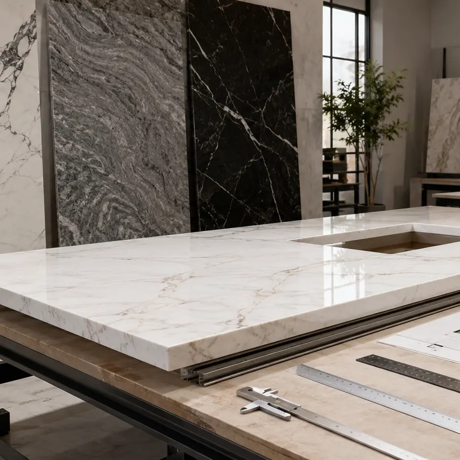 Fabricación encimera de cocina
